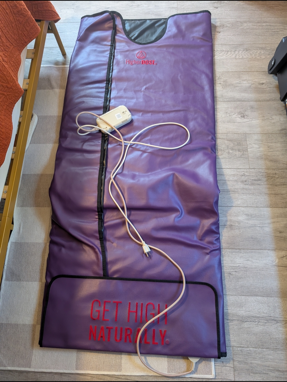 Higher Dose Purple Infrared Sauna Blanket - Get High Naturally